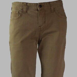 Cat & Jack Youth Boys Brown Straight Recto Pocketed Pants Size 14 (C995)